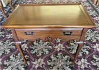 Antique Tea Table w/ Drawer by Globe Furniture