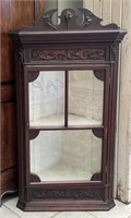 Antique Hanging Corner Cabinet