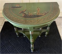 Small Chinoiserie Style Drop Leaf Table