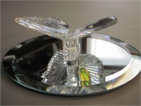 Waterford Crystal Butterfly on Mirror