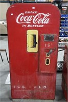 COCA COLA UPRIGHT COOLER - AS IS