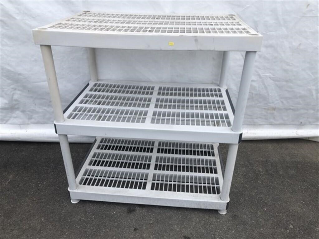 Plastic Shelving Unit