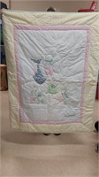 Stork Baby blanket