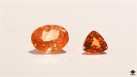 Spessartite Garnet / 2 pc