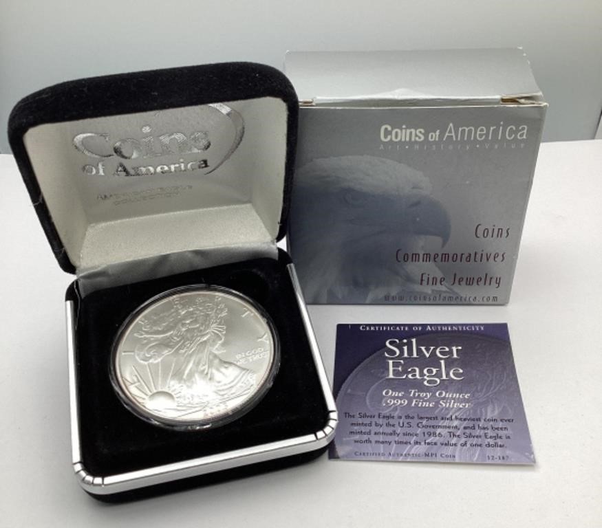 2005 Silver Eagle w/case