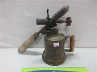VINTAGE BLOW TORCH AND SOLDERING IRON