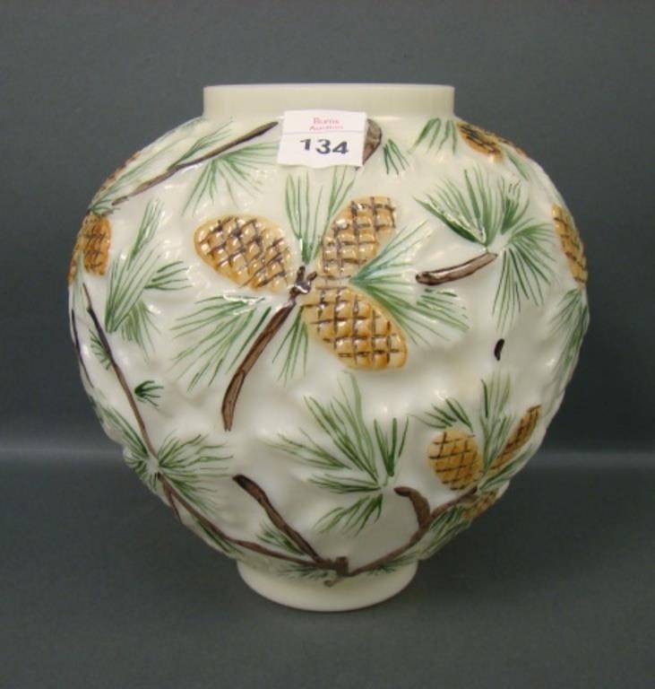 Consol. 1948 Bright Colors #2753 Pinecone Vase