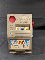 Vintage Western Theme Toy Jackpot Bank