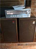 Onkyo TX-1500 MKII Receiver and KOSS Speakers