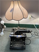 LC Smith & Bros Typewriter Lamp