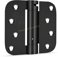 2 goldenwarm Black Door Hinges 4in Adjustable