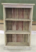Barn Board Bookshelf, Approx 23"x9"x38"