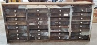 78"  General Store Cabinet -BARN FIND-