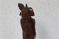 A Vintage Chinese Wooden Figure