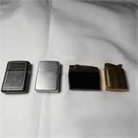 4 Vintage lighters