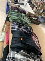 Lot of 6 Flannels  medium and large sizes