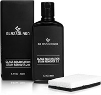 GLASSGUARD GLASS RESTORATION STAIN REMOVER 2.0...