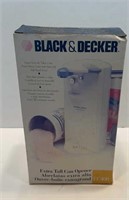 New in box Black & Decker Extra Tall Can Opener