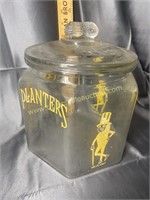 Early planters Mr.Peanut advertising store jar