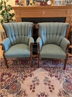 (2) Barrel Chairs 36" by 29"