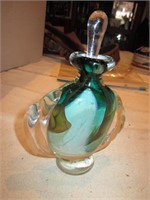 David Berger '89 Hand Blown Glass Perfume Bottle