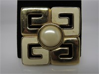 Vintage Givenchy Logo Brooch