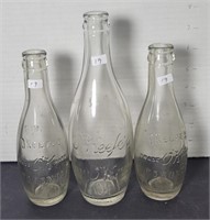 O'KEEFE'S TORONTO BOWLING PIN SODA BOTTLES