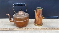 Copper Kettle & Turkish Style Coffee/Tea Pot