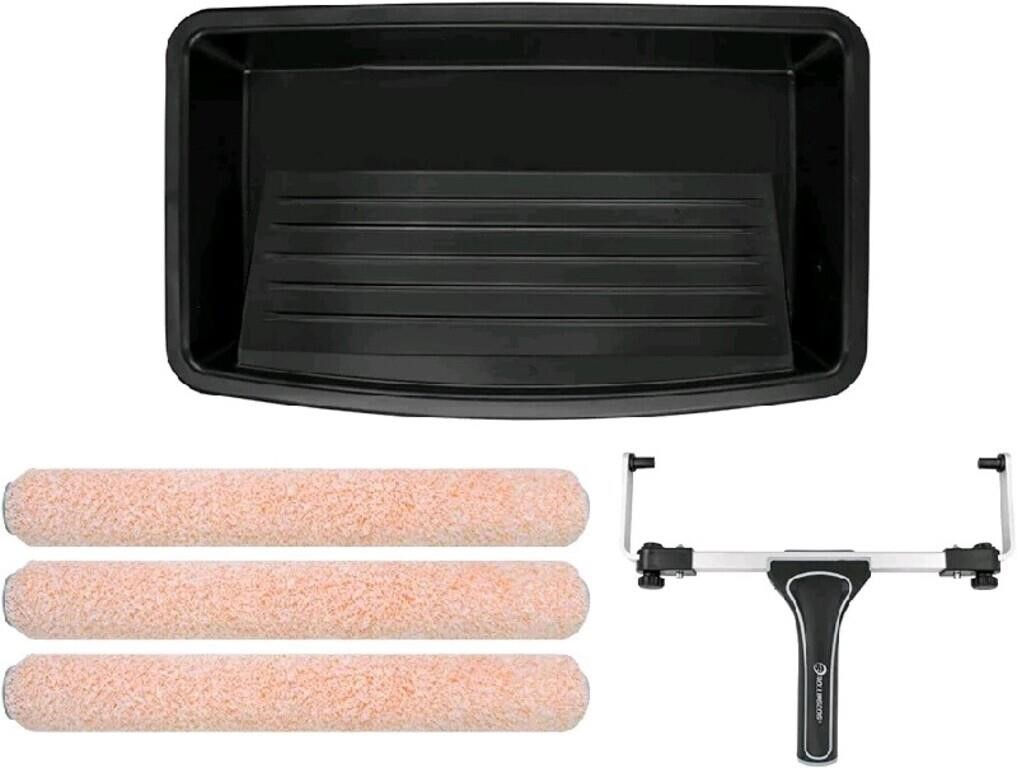 New ROLLINGDOG 5PC 18 Inch Paint Roller Kit with R