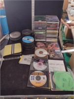 Lrg Lot of CD's & DVDs-Some CD-R