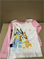 Bluey 4T Long Sleeve Pajame Tee