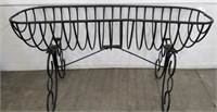 WROUGHT IRON PLANTER FRAME EARLY