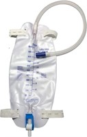 lifevv 3 Pack Easy-Tap Leg Bag Urinary Drainage Ba