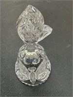 German Butterfly Bell lead crystal by Price