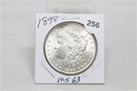 1898 MS63 Morgan Silver Dollar