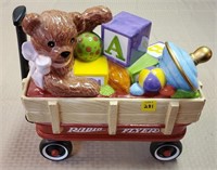 Radio Flyer Cookie Jar