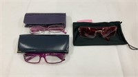 Purple/Pink Reading Glasses/Sunglasses