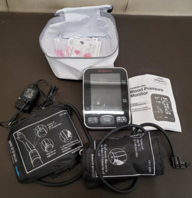 Walgreens Blood Pressure Monitor w/ 2 Cuffs