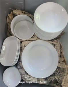 White Dish Set