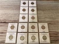 Old Jefferson nickels