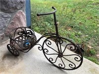 Metal Bicycle Garden Planter