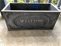 Welcome Garden Planter