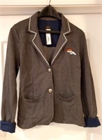 Denver Broncos Women's Blazer Jacket Medium