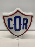 Original COR Acrylic Petrol Pump Globe