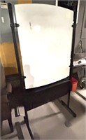5' ROLLING 2 SIDED DRY ERASE BOARD