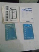 WILSON FARM FREZZER & OTHER REFRIGATOR MANUALS