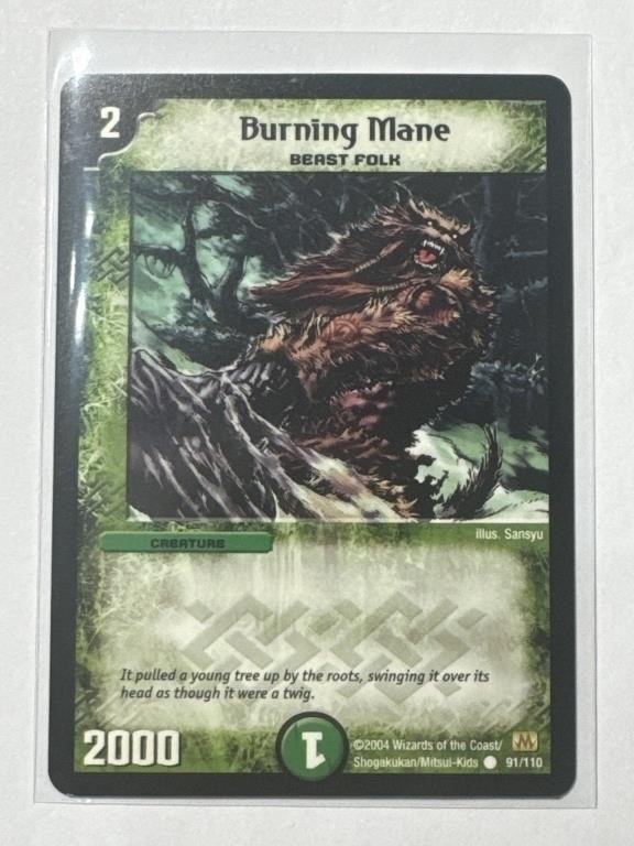 Duel Masters TCG Burning Mane 91/110!