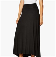 New, AGB Women's Soft Knit Maxi Skirt (Petite,