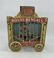 Royal Bengals Little Cigars Tobacco Adv Circus Tig