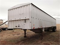 1977 Wilson 96" x 42' Aluminum Grain Trailer #